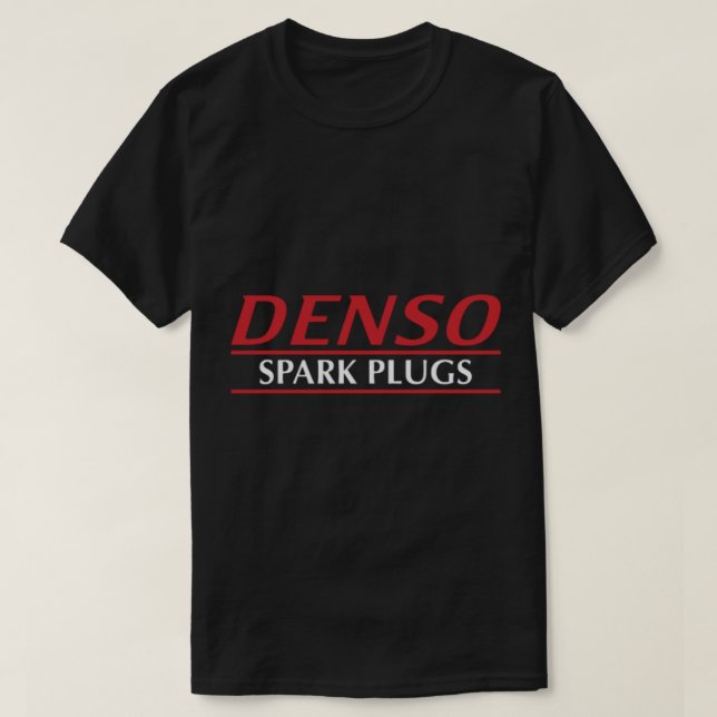 Denso Spark Plugs T Shirt (Design framsida)