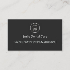 Dental Appointment Card for Medical Clinics Tidsbeställning Kort