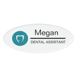Dental Assistant Custom Tooth Logo