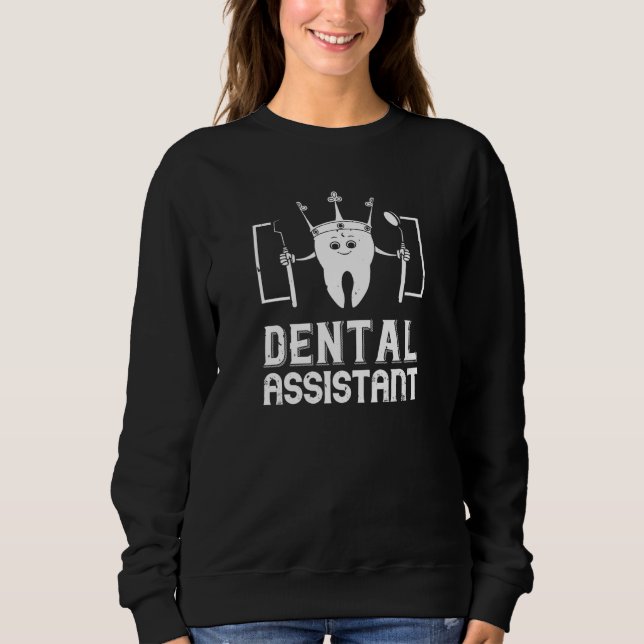 Dental Assistant Dentistry T Shirt (Framsida)