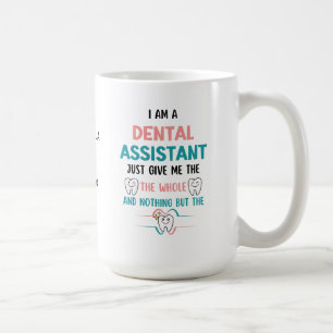 DENTAL ASSISTANT FUNNIT HELA Tanden Kaffemugg