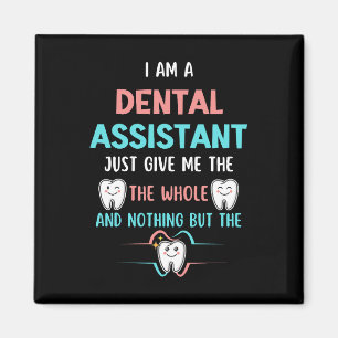DENTAL ASSISTANT FUNNIT HELA Tanden Magnet