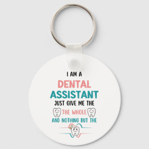 DENTAL ASSISTANT FUNNIT HELA Tanden Nyckelring
