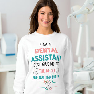 DENTAL ASSISTANT FUNNIT HELA Tanden T Shirt