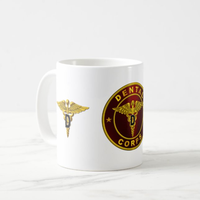 Dental Corps  Kaffemugg (Framsida vänster)