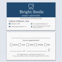 Dental Dentistry Office Appointment Reminder