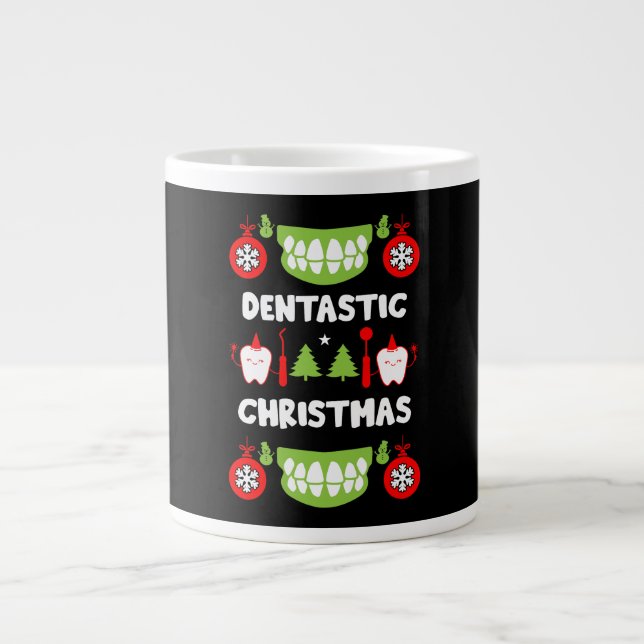 Dental Doktor Julafton Jumbo Mugg (Framsidan)
