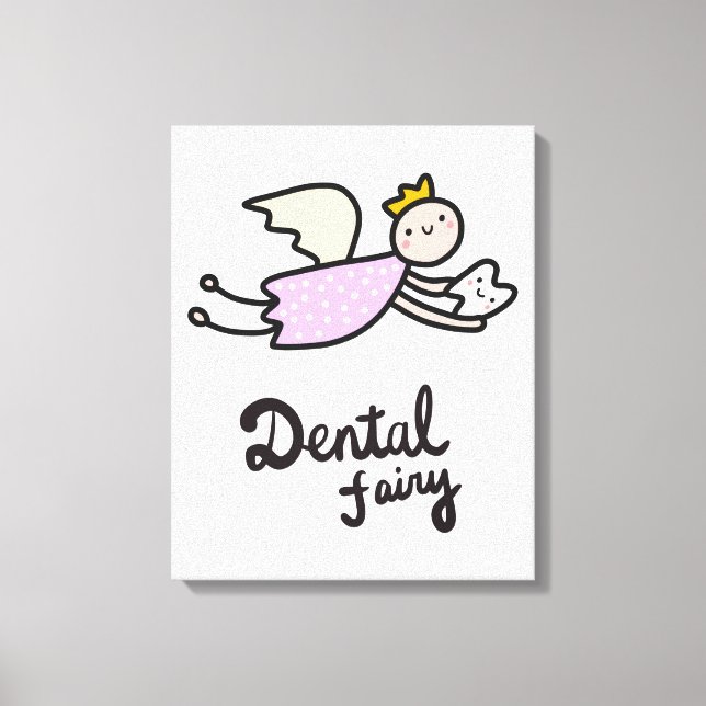 Dental Fairy Canvastryck (Framsida)