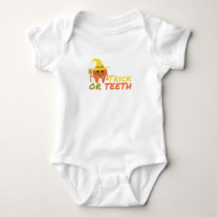Dental Halloween Trick eller Teeth T Shirt