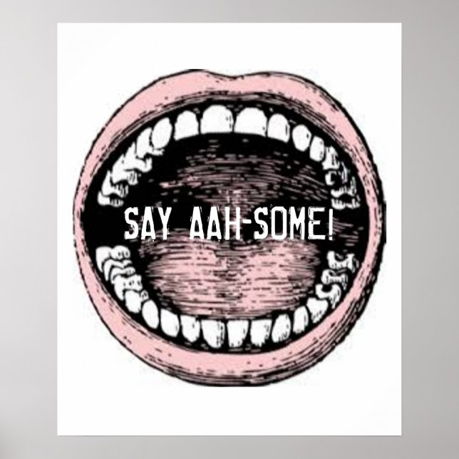 DENTAL HUMOR POSTER (Framsidan)