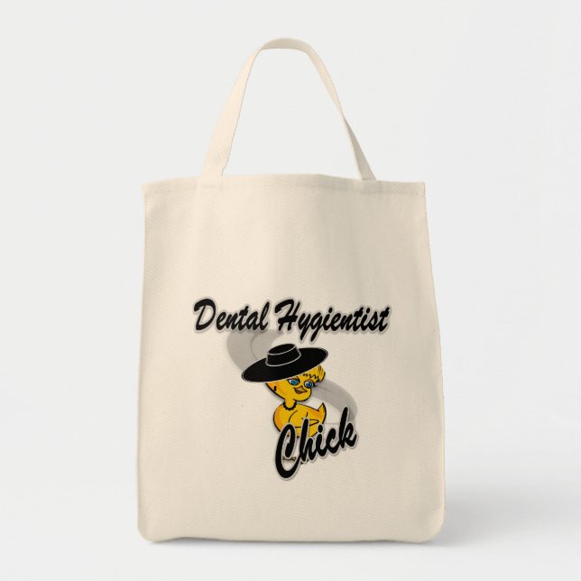 Dental Hygienist Chick #4 Tygkasse (Framsidan)