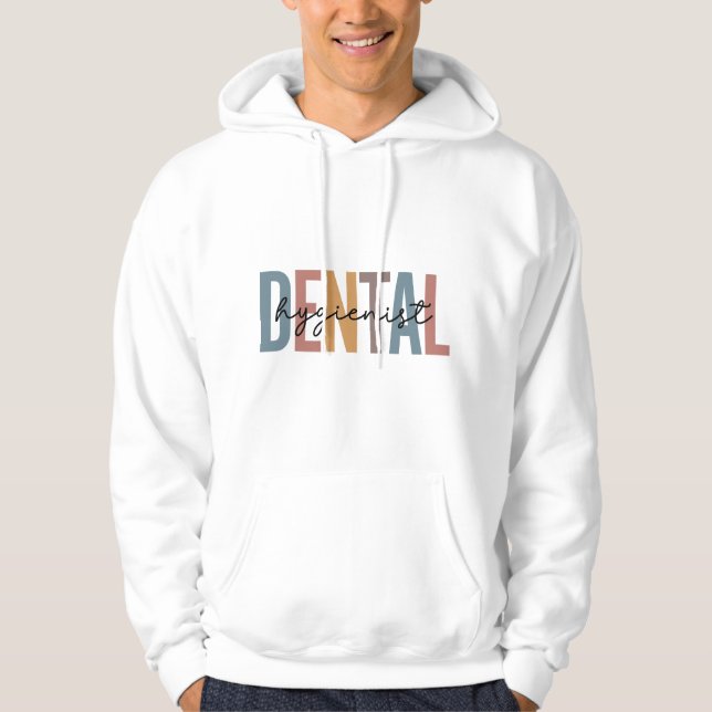 Dental Hygienist Gift, Dental Assistant Gift for f Hoodie (Framsida)