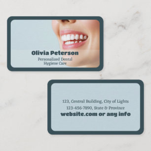 Dental Hygienist oral hälsa Visitkort
