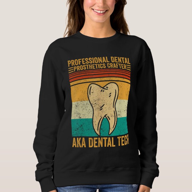 Dental Lab Teknisk Tandproteser Hantverkare T Shirt (Framsida)