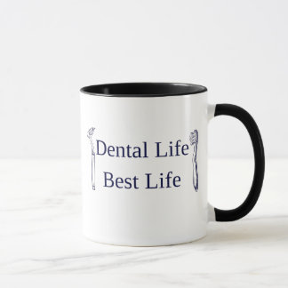 Dental Life Best Life Svart Kombimugg Mugg
