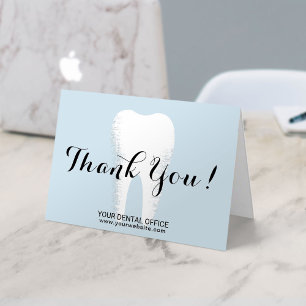 Dental Office Dentist White Tooth Tack Kort