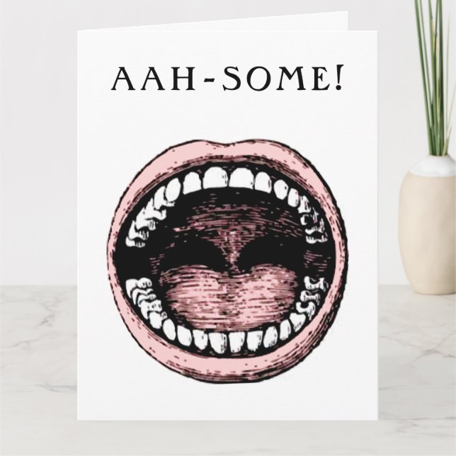 Dental School Grad Kort (Framsida)