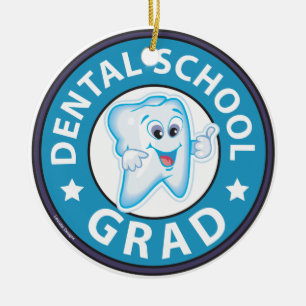 Dental School Studenten Julgransprydnad Keramik
