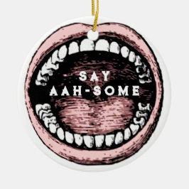 Dental School Studenten Julgransprydnad Keramik