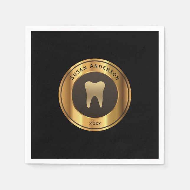 Dental School Studenten Napkins Pappersservett (Framsidan)