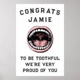 Dental School Studenten Poster
