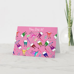 Dental Studenten Rosa Kort