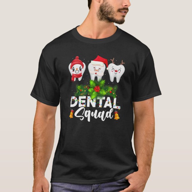 Dental Ugly jul Sweaters T Shirt (Framsida)