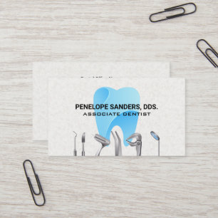 Dental Verktyg Logotyp Tandikon Visitkort