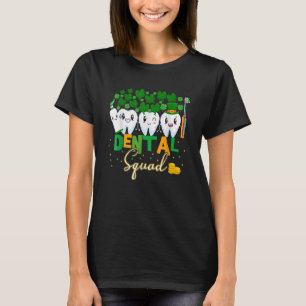 Dentala Squad Leprechaun Teeth St patricks day Boy T Shirt