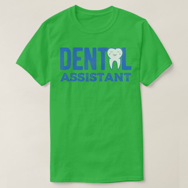 Dentalassistent 34 t shirt (Design framsida)