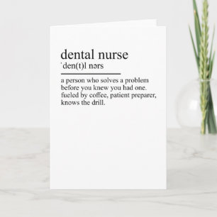 Dentalassistent dentdefinition ZFA-dentist Kort