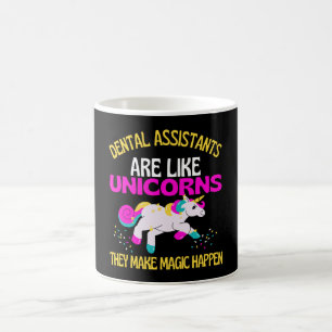 Dentalassistent Unicorn, Magic Unicorn-dentist Kaffemugg