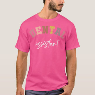 Dentalassistenten Hygienist Doktor-tandläkare vid T Shirt