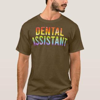 Dentalassistentens arbetsdag, tid för kvinnor t shirt