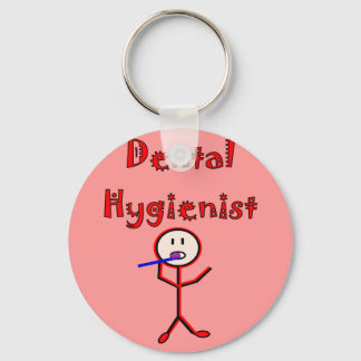 Dentalbricka med tandborste nyckelring