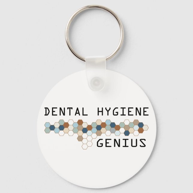 Dentalhygien Genius Nyckelring (Framsida)