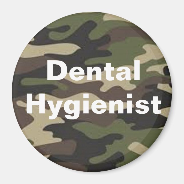 Dentalhygienist-kameramagnet Magnet (Framsidan)
