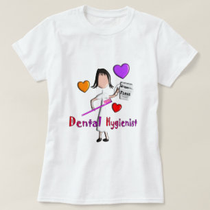Dentalhygienist T-Shirt Stick Person