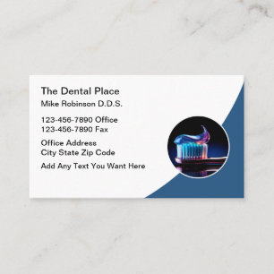 DentalOffice Dentist Affärskort Coola Design Visitkort