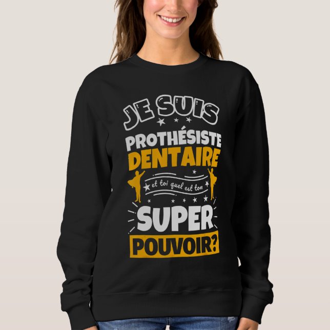 Dentalprotes som är din Toppen T Shirt (Framsida)