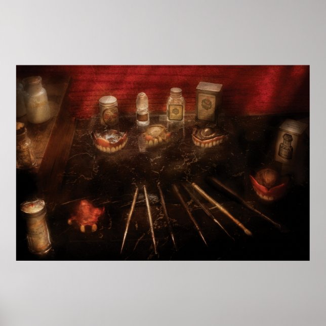 Dentalslam - tandreparationsvarv poster (Framsidan)