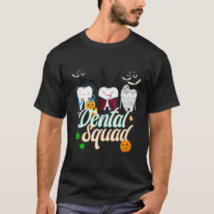 Dentalspumpad dentist Halloween Costume Spooky Pum T Shirt