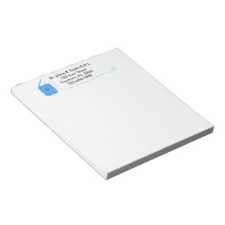 Dentalt Office Dental Floss-Anteckningsblock Anteckningsblock