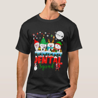 Dentaltorget Julgran Santa Reindeer Elf Tee