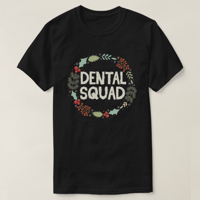 Dentaltorget Santa Tandtandassistent Julafton T Shirt (Design framsida)