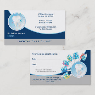 Dentalvård Kliniskt Tandläkare Tidsbeställning Kort
