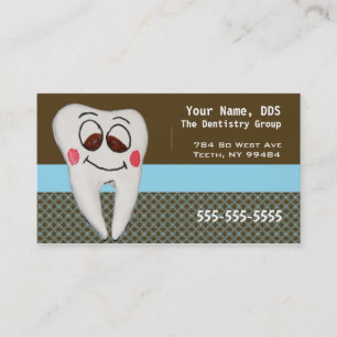 Dentist Affärskort Visitkort