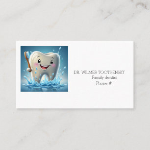 " DENTIST AFFÄRSKORT " VISITKORT