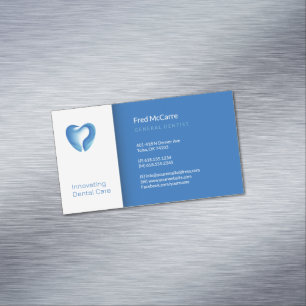 Dentist Affärskortet professionell Magnetiska Visitkort