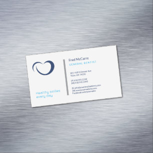 Dentist   Affärskortet professionell Magnetiska Visitkort